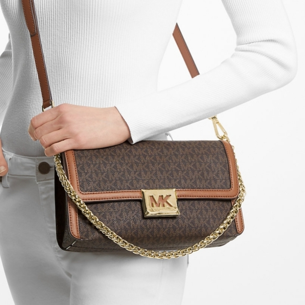Michael Kors Sonia Medium logo Convertible Shoulder Bag